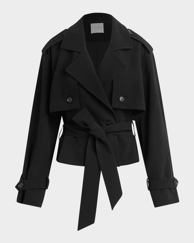 The Cropped Charles Trench Coat